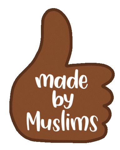 Made By Muslims Sticker by My Salah Mat