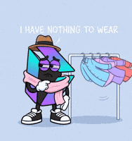 Closet Full Nothing To Wear GIF by IDX Solana