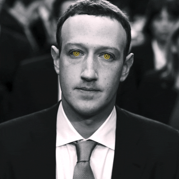 Mesmerizing Mark Zuckerberg GIF by xponentialdesign