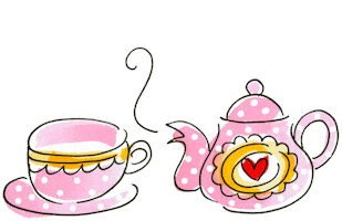 Pink Tea Sticker by Blond Amsterdam