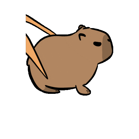 Capybara Sticker