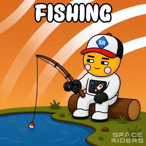 Relaxing Go Fish GIF by Space Riders