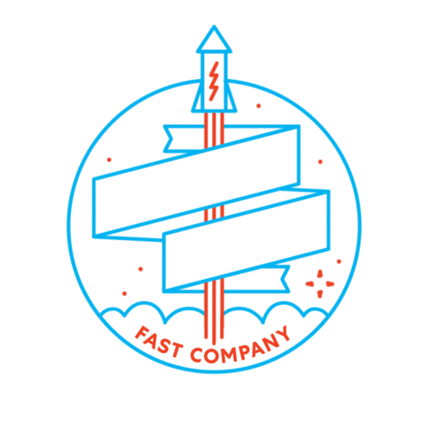 Fast Co Test Red And Blue 2 Sticker by Fast Company