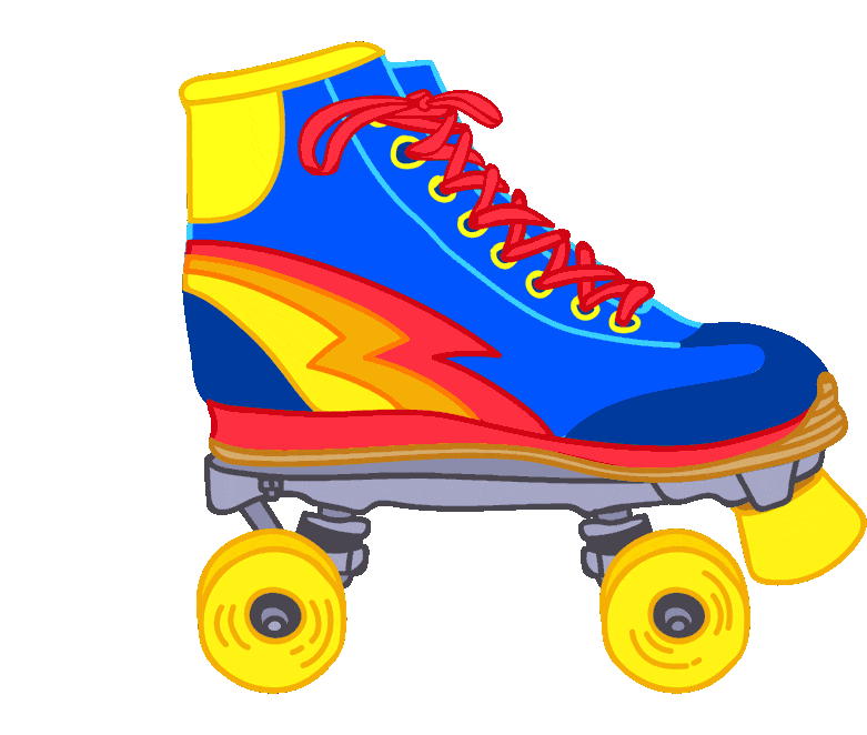 Happy Roller Derby Sticker by BOMBONATOR_WOLPH for iOS & Android GIPHY