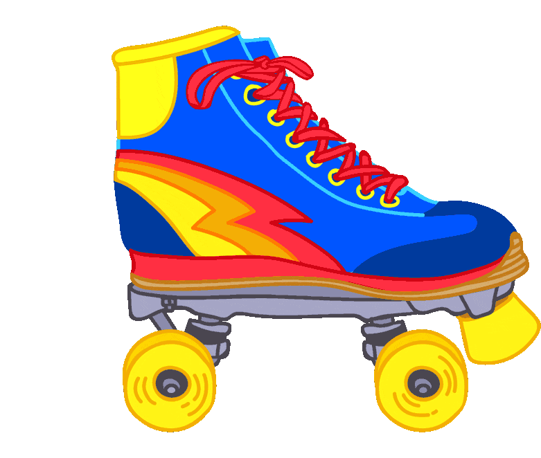 Happy Roller Derby Sticker by BOMBONATOR_WOLPH for iOS & Android GIPHY