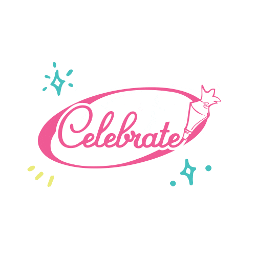 Celebrate Sticker