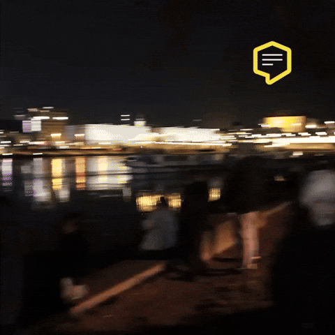 Night Wedding GIF by Linz News
