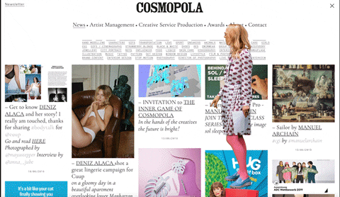 DENIZ ALACA shot a great lingerie campaign for Cuup – Cosmopola