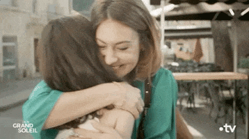Mother Hug GIF by Un si grand soleil