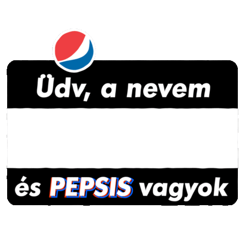 Pepszisvagyok Imapepsier Sticker by Pepsi Hungary