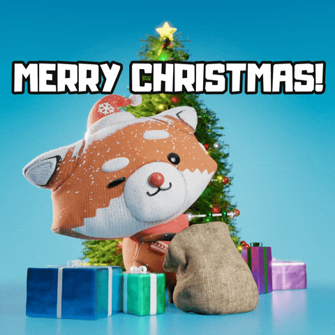 Happy Merry Christmas GIF by The Plooshies