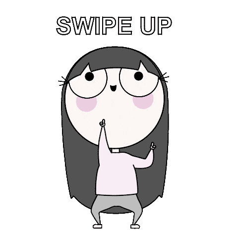 Swipe Up Sticker by Cinimomo