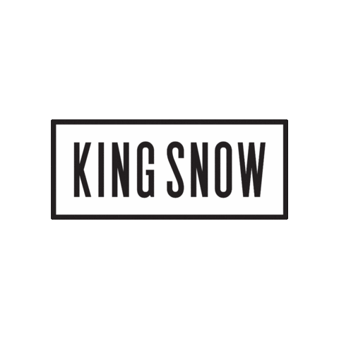 King Snow Magazine Sticker