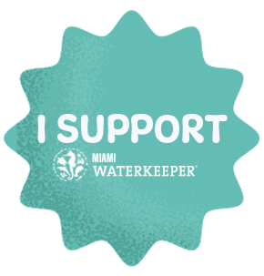 Summer I Donated Sticker by Miami Waterkeeper