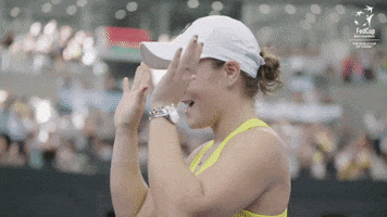 Celebration Winning GIF by Fed Cup by BNP Paribas