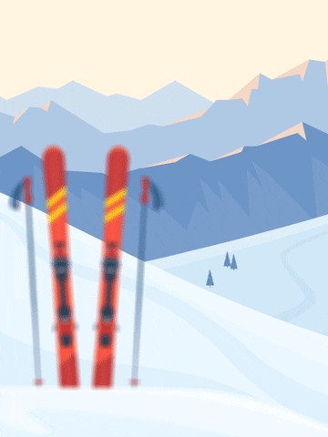 Snow Ski GIF by Bingo Blitz