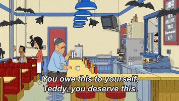 Comedy Treat Yourself GIF by Bob's Burgers