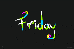 Happy Friday GIF by Omer Studios