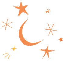 Night Sky Halloween Sticker by Meri Meri