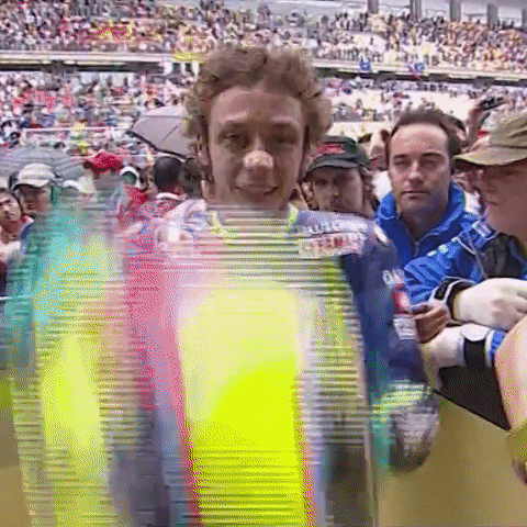 Valentino Rossi Kiss GIF by MotoGP