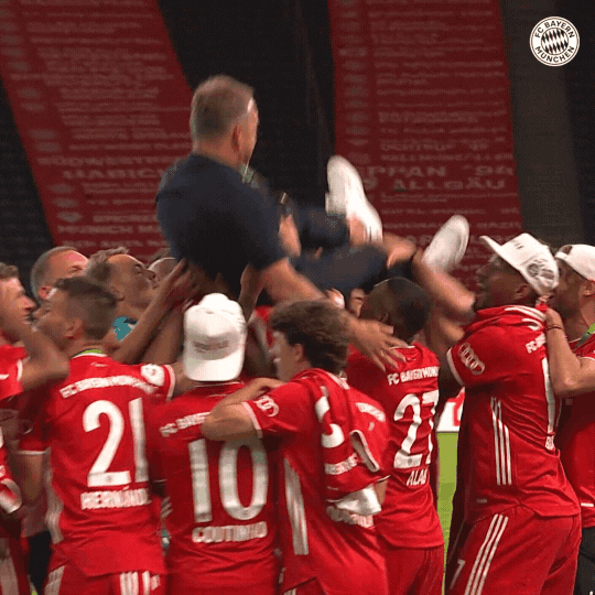 Dfb Pokal Win GIF by FC Bayern Munich