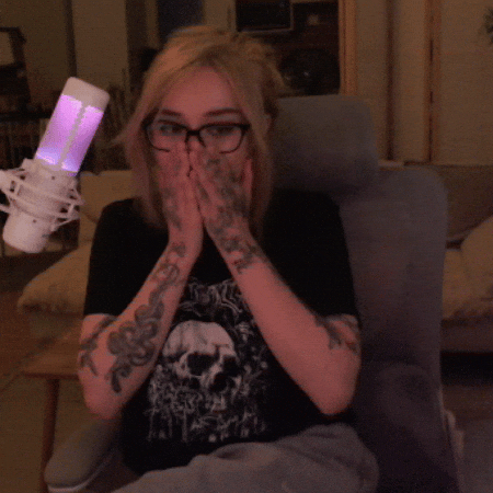 Cute Girl Omg GIF