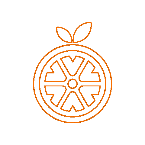 Orange Video Sticker