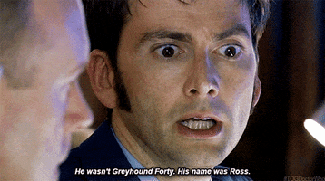 Yelling Doctor Who GIF by Temple Of Geek