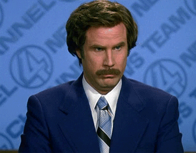 Image result for ron burgundy i dont believe you gif