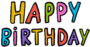 Happy Birthday Sticker