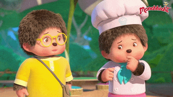 animation trouver GIF by Monchhichi