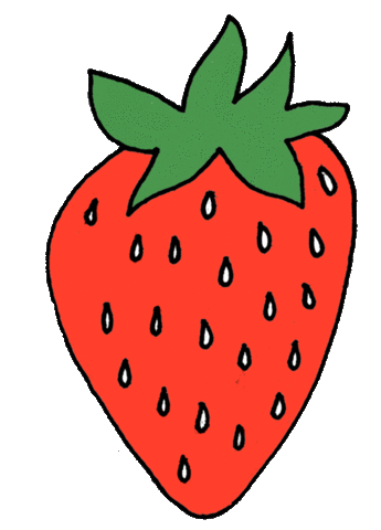 photo Transparent Strawberry Gif fruit strawberry sticker for ios