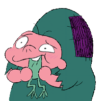Animation Oops Sticker