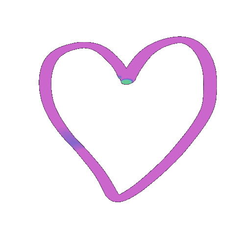 I Love You Heart Sticker