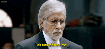 No Means No Amitabh Bachchan GIF