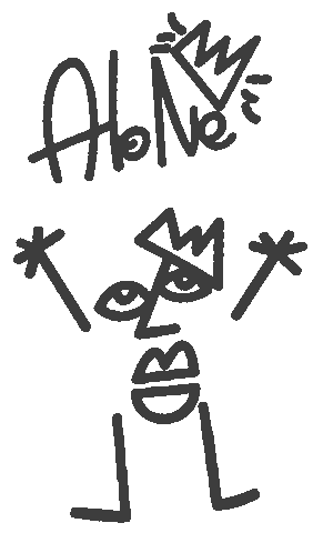 Alone Sticker by DAR BEAUTY