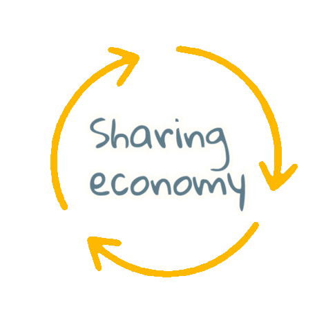 Sharing Economy Sticker by Kitchenswaps