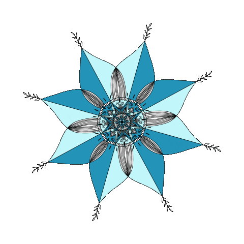 Loop Flower Sticker