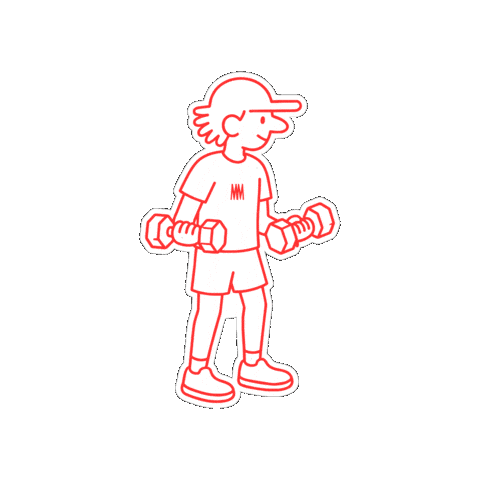 Gym Sticker by Commando