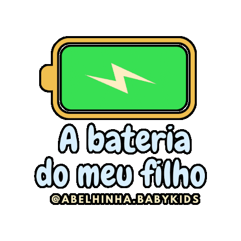 Bateriafilho Sticker by Abelhinha Baby & Kids