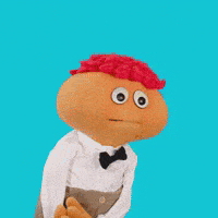 Good Afternoon Puppet GIF by Gerbert!