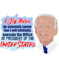 Joe Biden Usa Sticker by Core 94