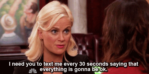 Amy Poehler Everythings Going To Be Ok GIF - Find & Share on GIPHY