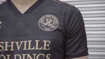 Serious Black And Gold GIF by QPR FC
