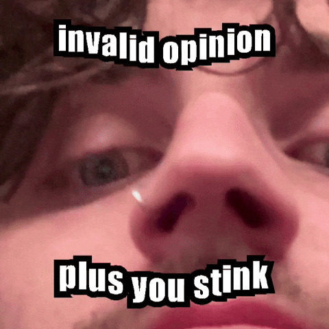 Invalid Opinion GIF
