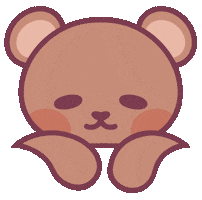 Bear Doodle Sticker