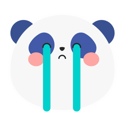 Sad Heart Sticker