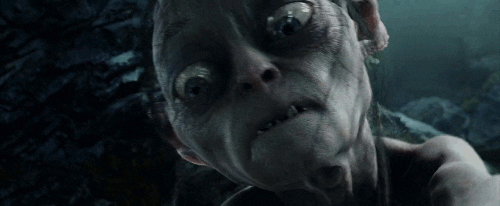 gollum lord of the rings gif