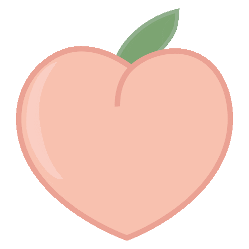 Peachly.de Sticker