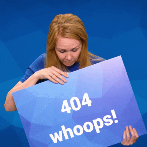 404 Error Lady